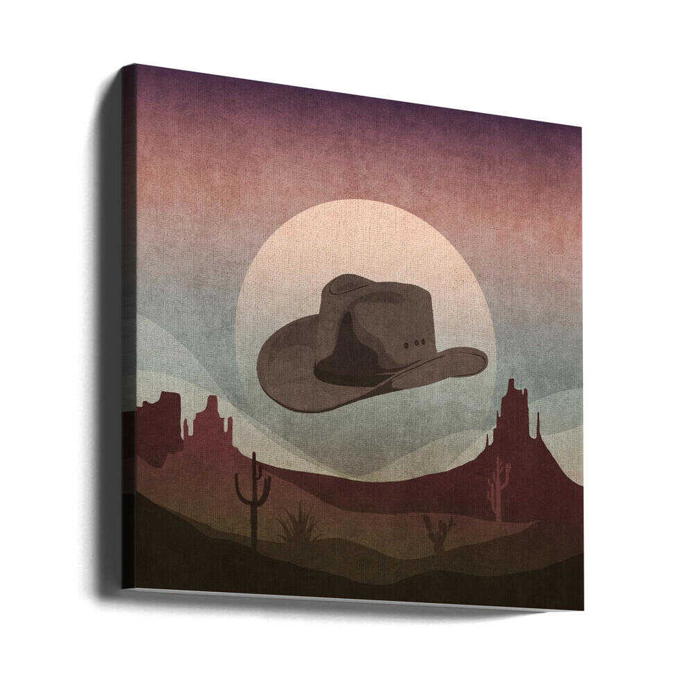 Desert Cowboy Dream | Canvas