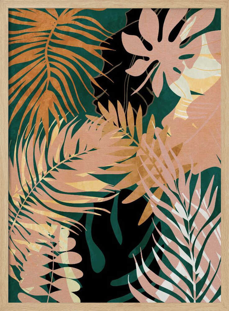 Feuilles estivales | Affiche