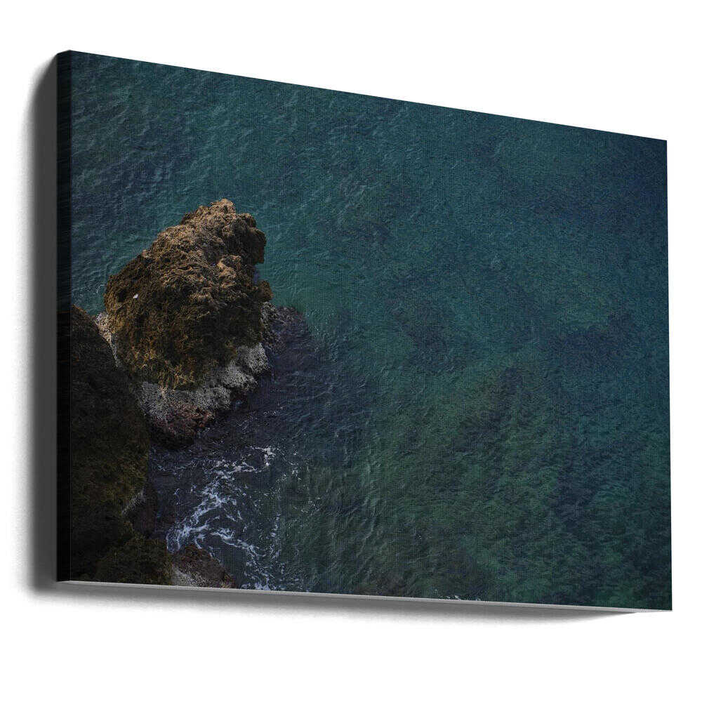 Paysage marin et rochers | Toile