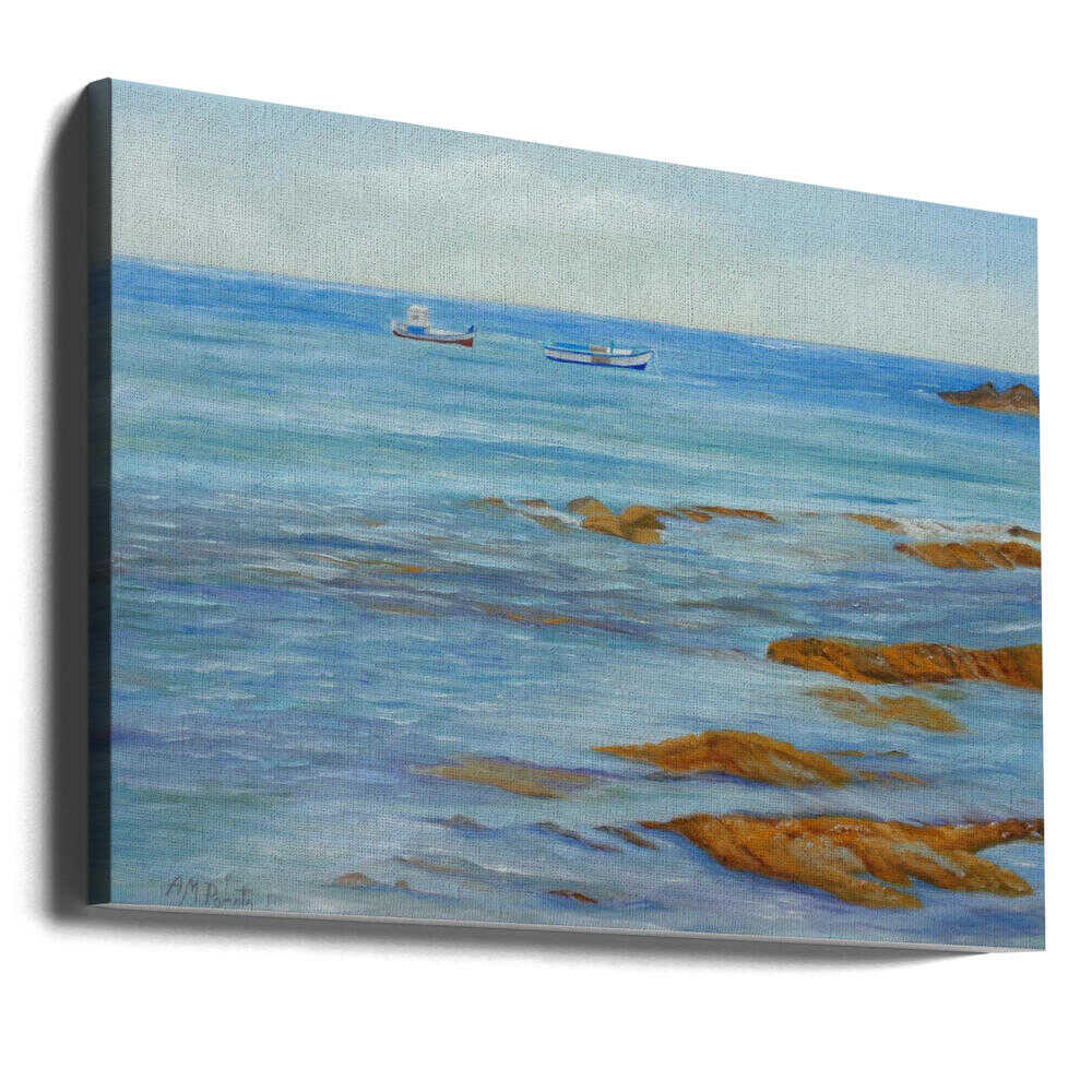 Depuis le rivage | Toile