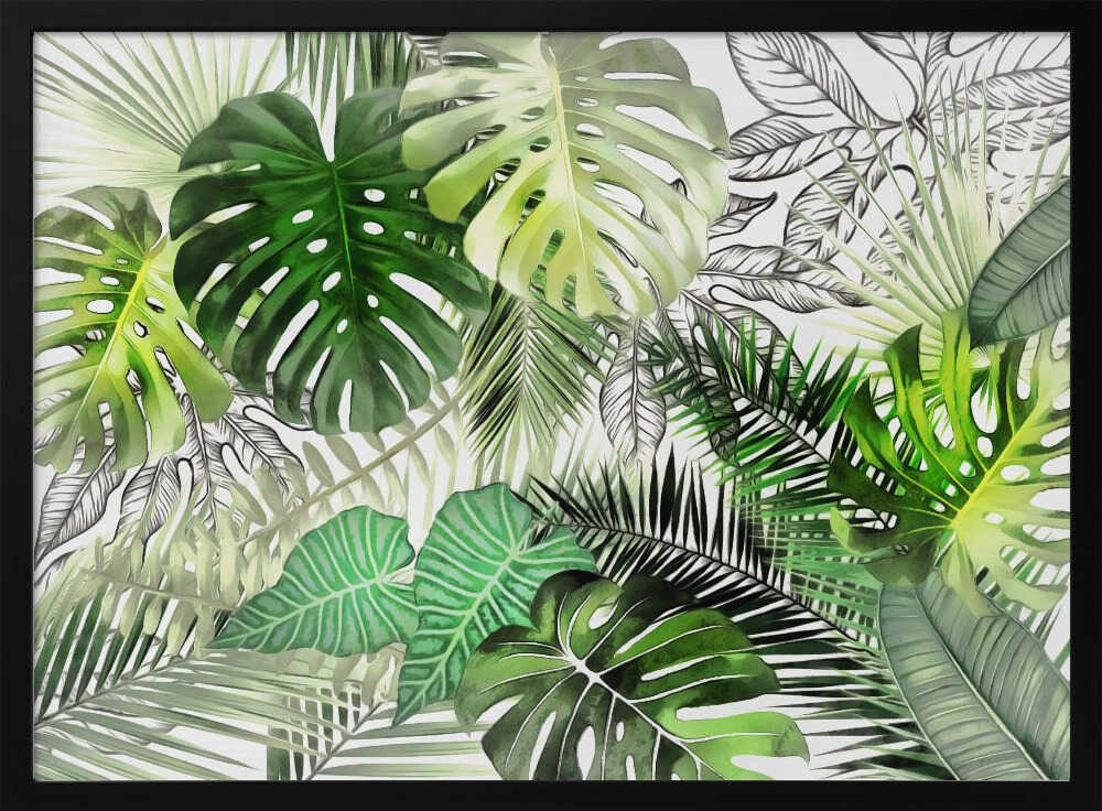 Tropical Foliage 01 | Poster