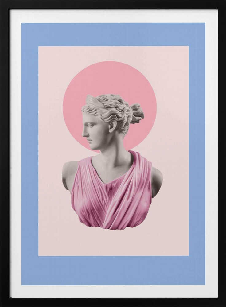 Artemispowderbluepink Ratioiso | Poster
