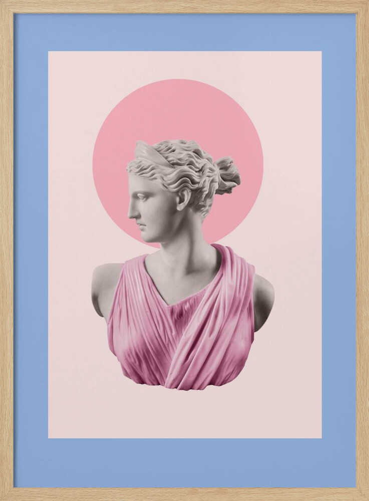 Artemispowderbluepink Ratioiso | Poster