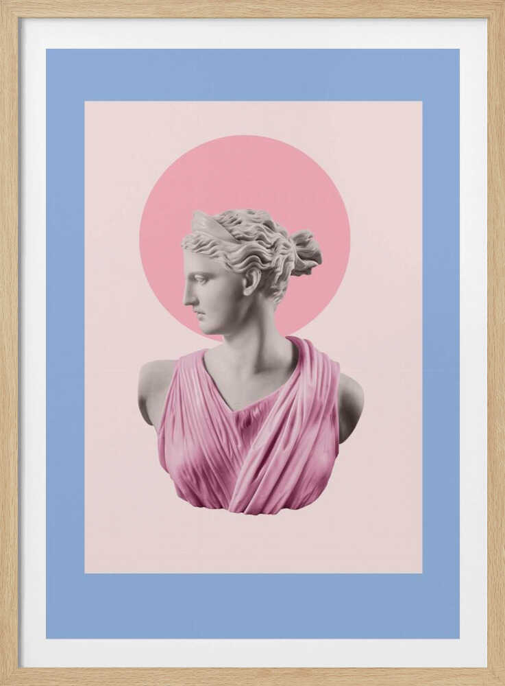 Artemispowderbluepink Ratioiso | Poster