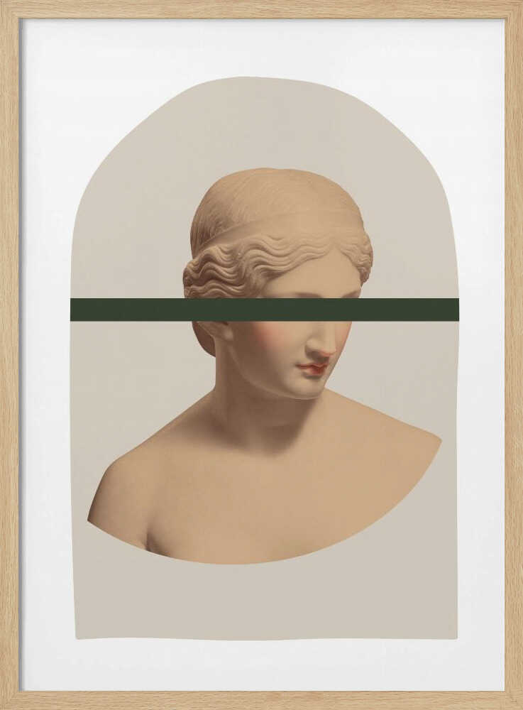 Artemis Moutarde et Vert | Affiche