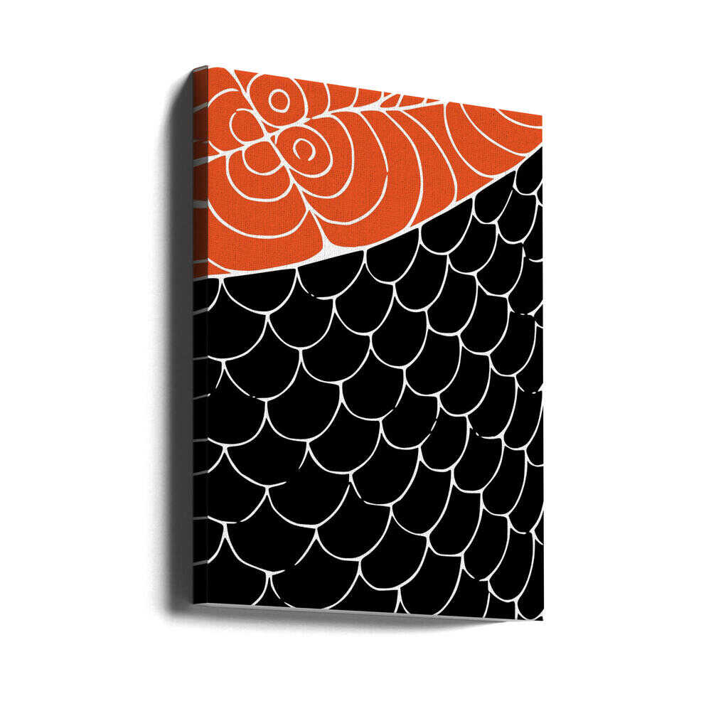 Sashimi rouge et noir | Toile