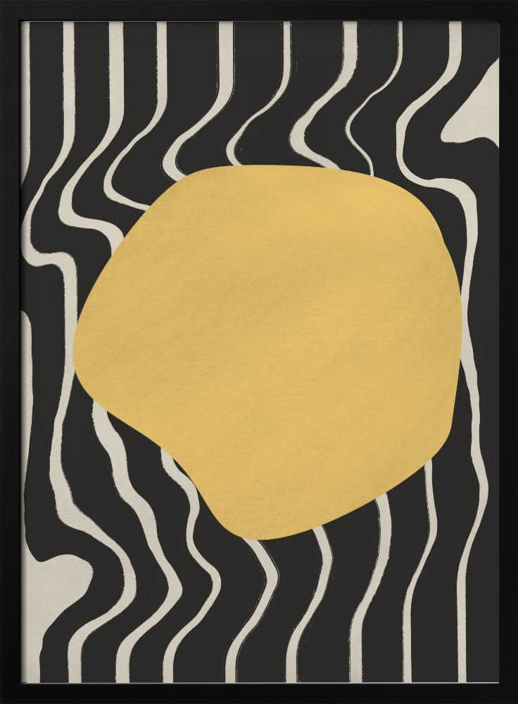 Harmonie de la Vague Dorée | Affiche