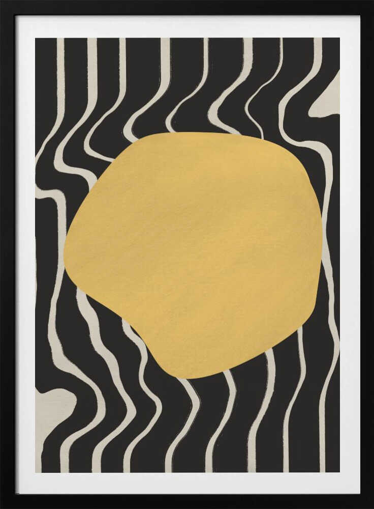 Harmonie de la Vague Dorée | Affiche