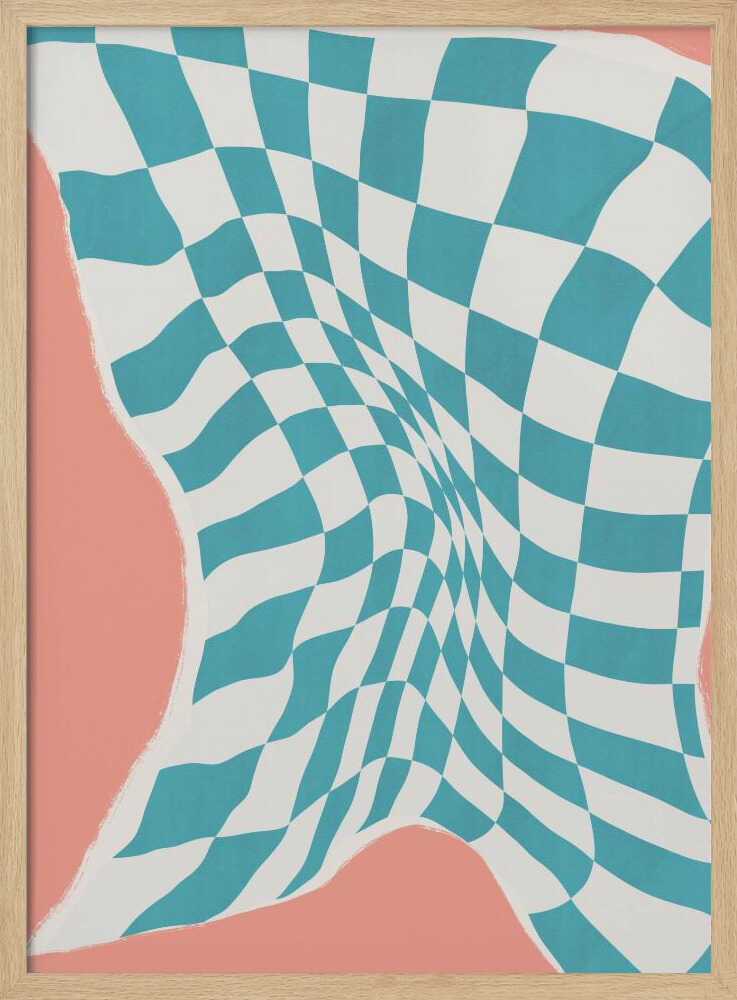 Séchage du tissu au vent | Affiche