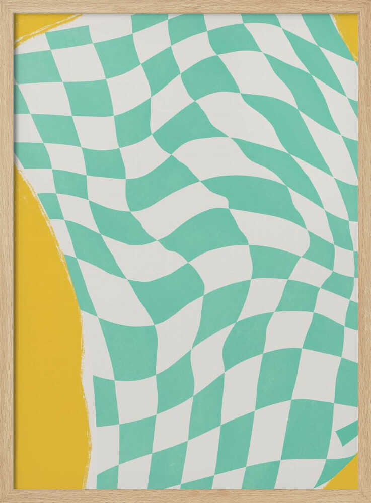 Séchage à l'air libre en été | Affiche