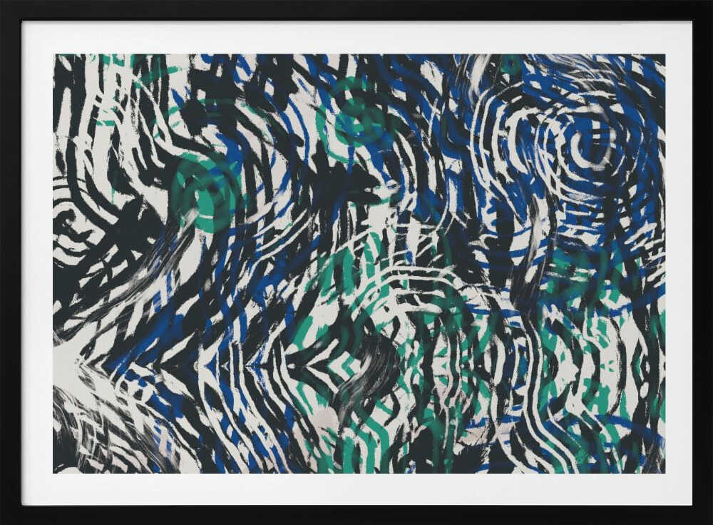 Swirling Maze | Poster