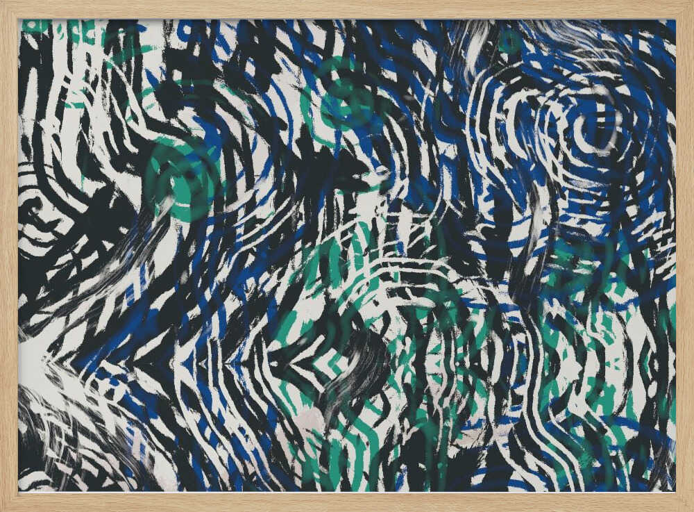 Swirling Maze | Poster