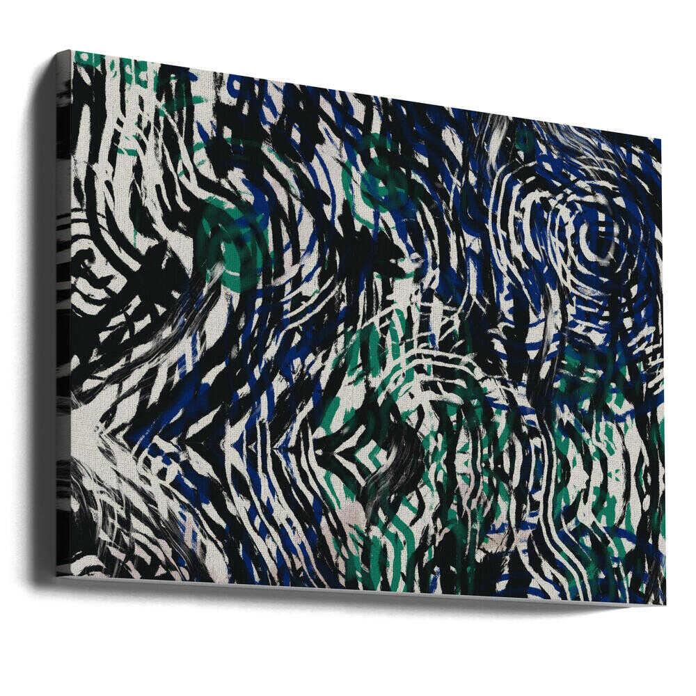 Swirling Maze | Canvas