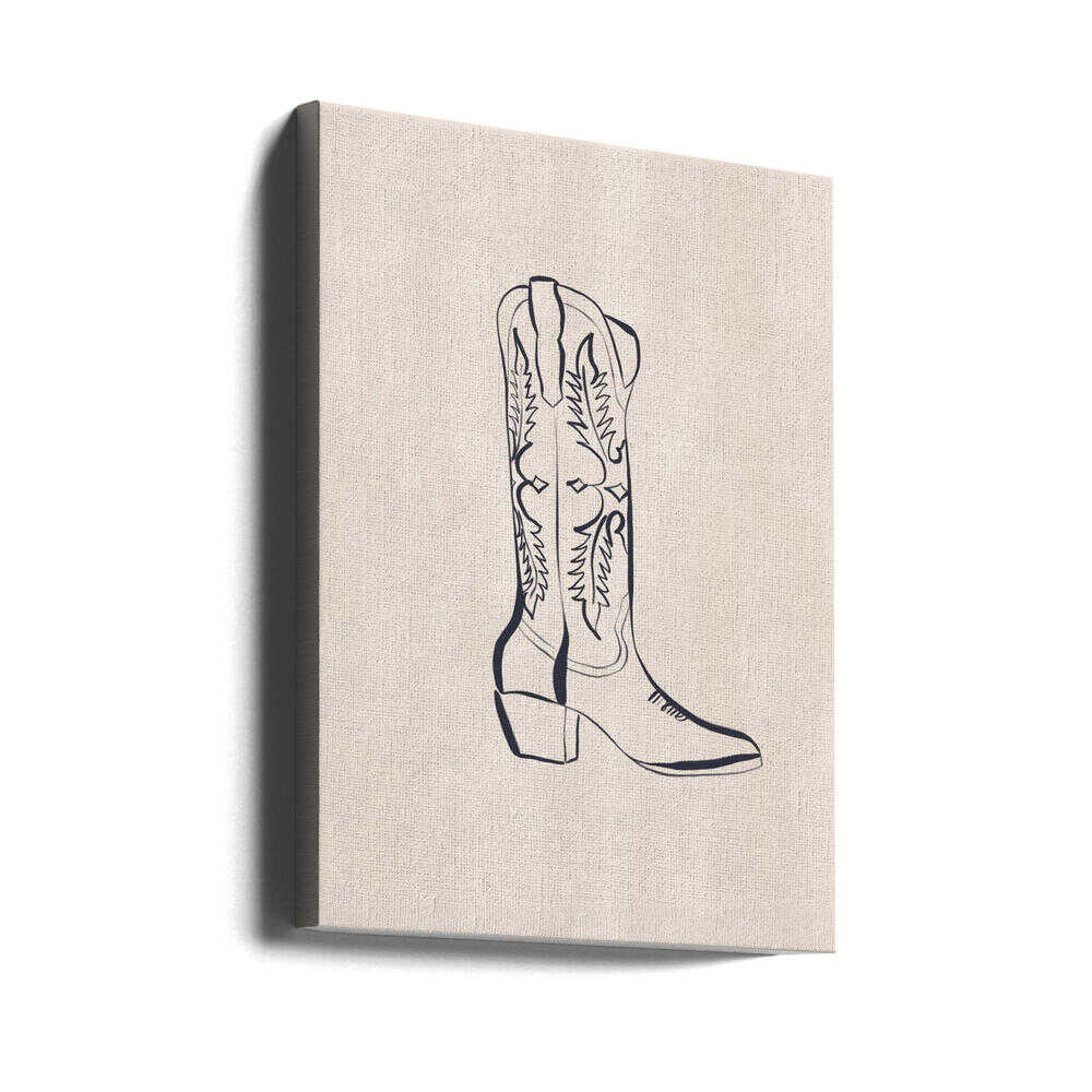 Cowboy Boots By Ivy Green Illustrations | Canvas