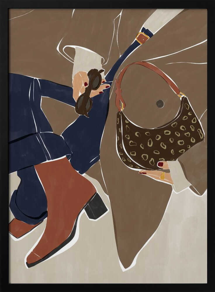 Affiche « Ambiance mode automnale » par Ivy Green Illustrations |