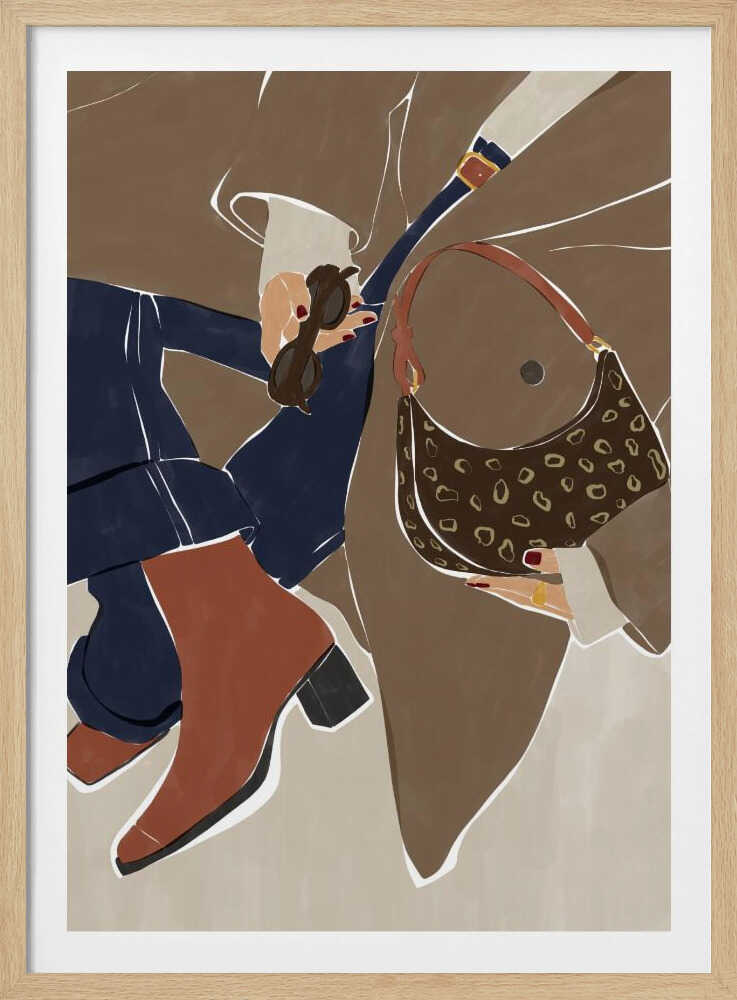 Affiche « Ambiance mode automnale » par Ivy Green Illustrations |