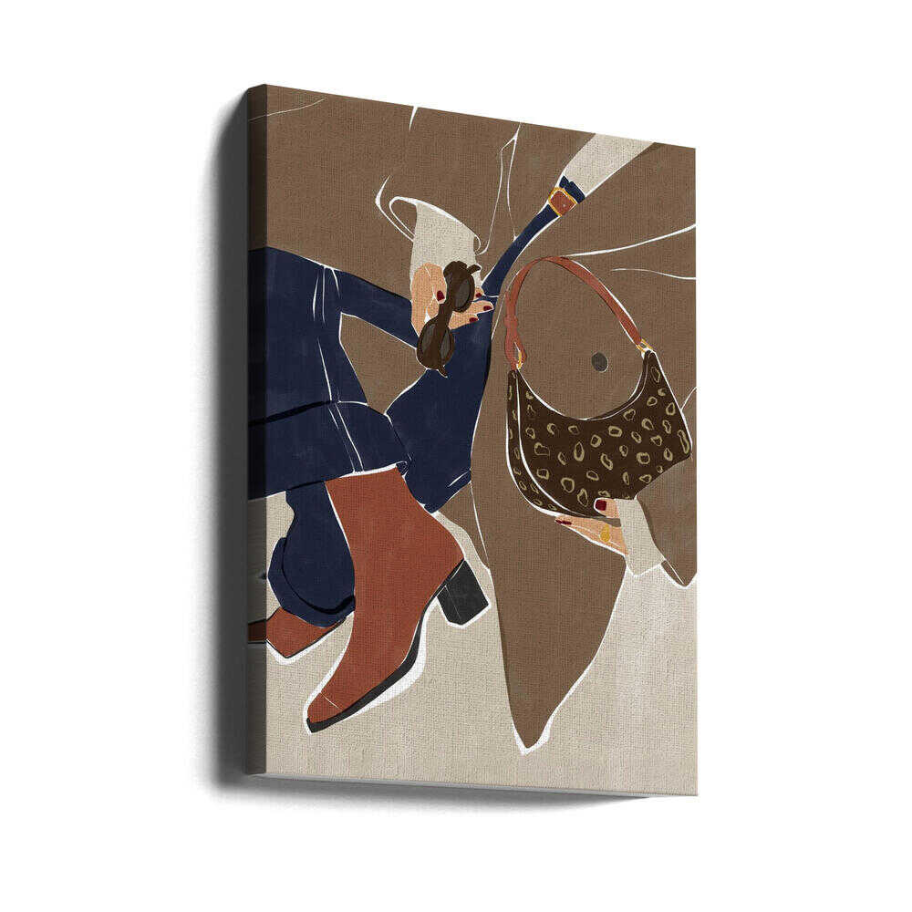 Fall Fashion Vibes Art Print By Ivy Green Illustrations | Canvas