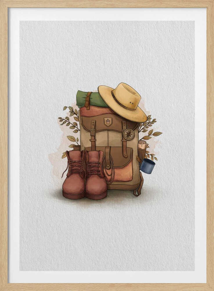 Rucksackreisen | Poster