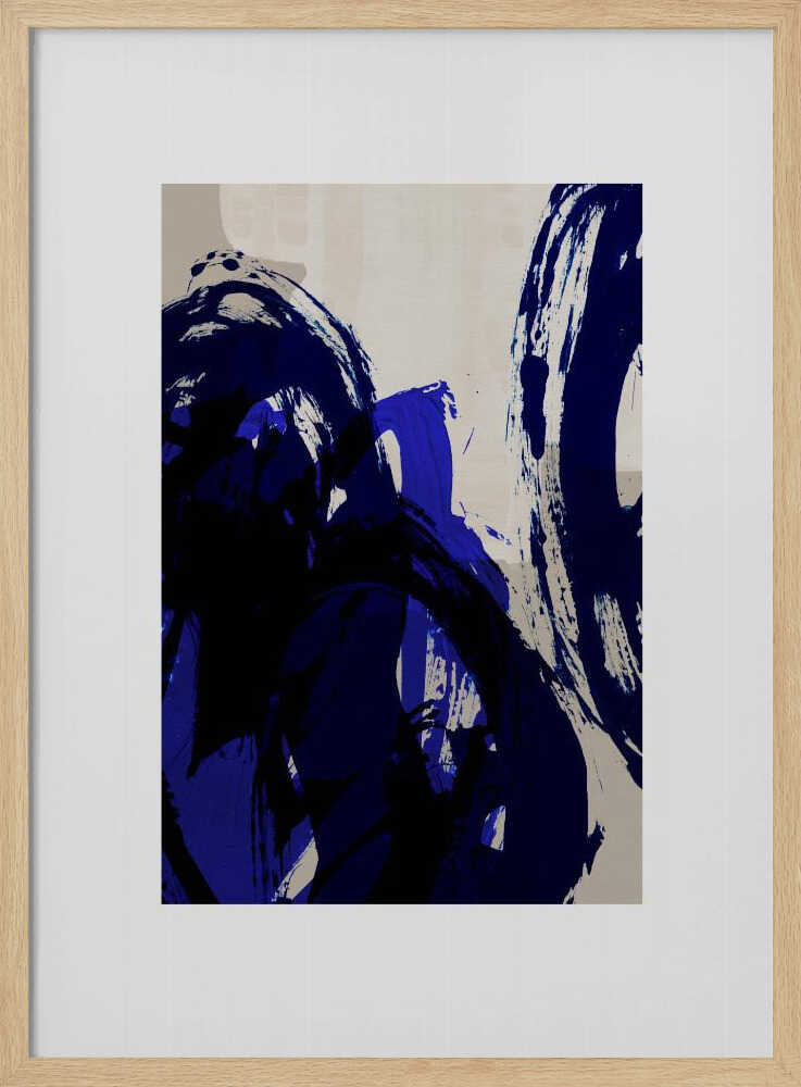 Abstract Brush Strokes 20 | Poster