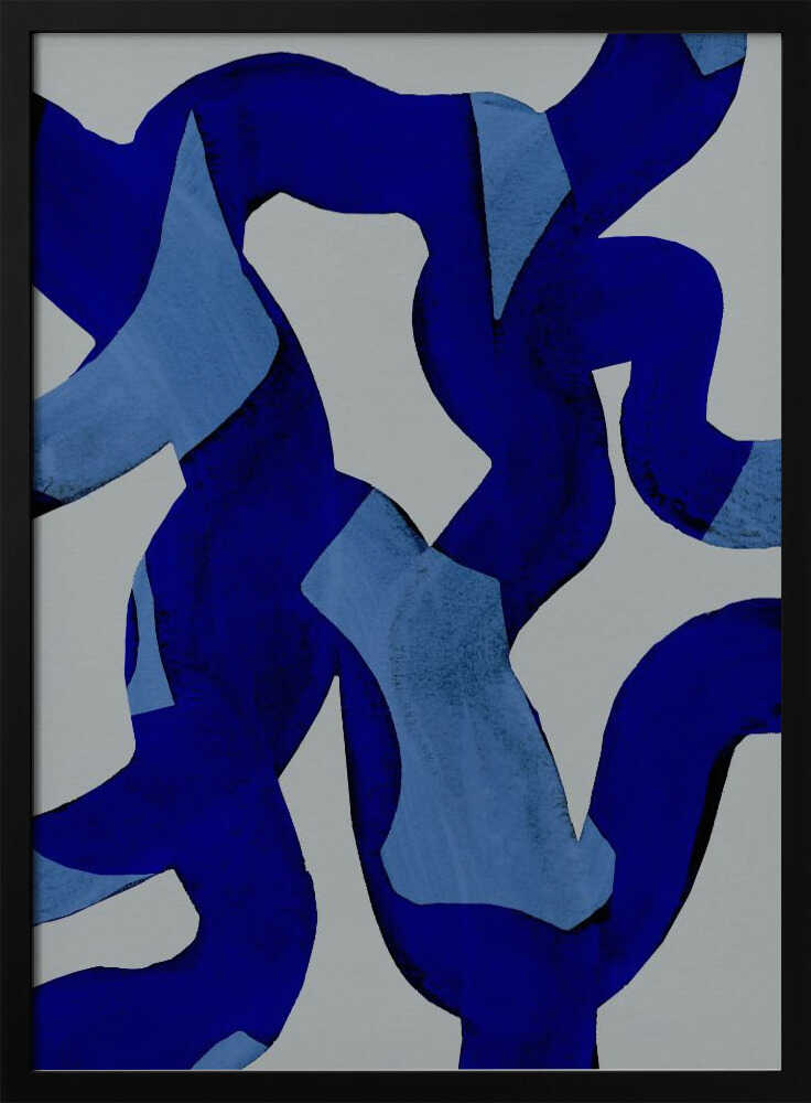 Abstrakte Pinselstriche 65X | Poster