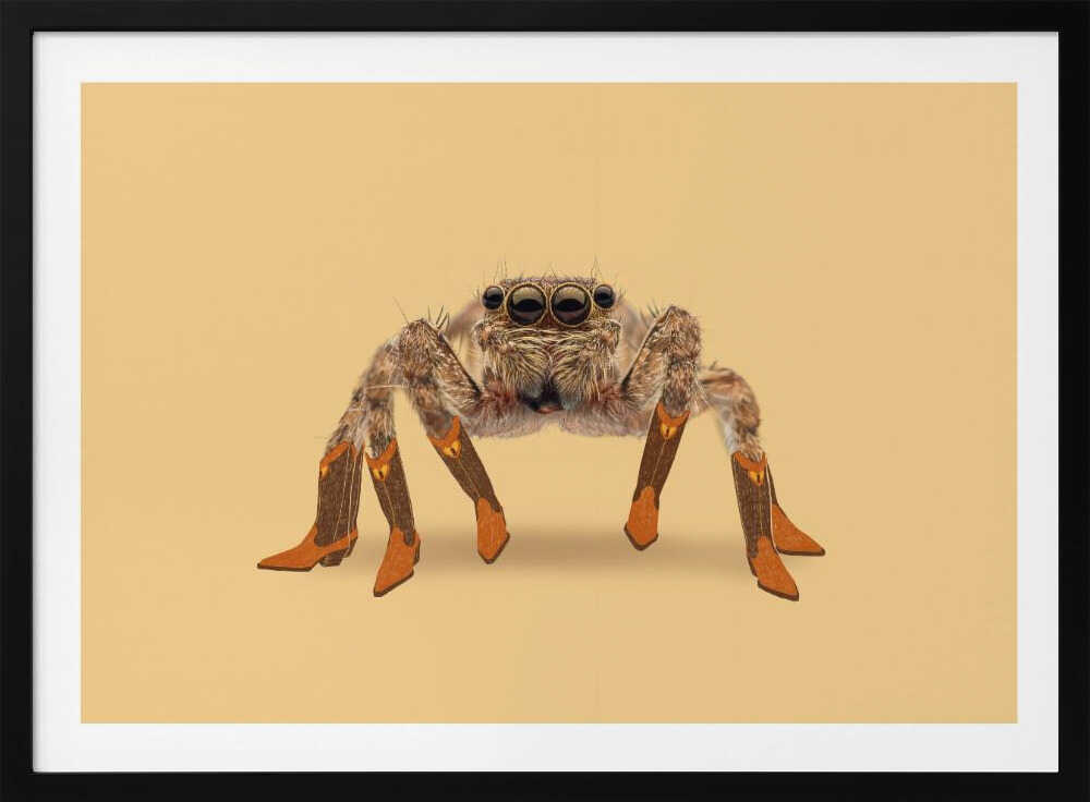 Lydia the Leggiest Cowgirl Spider | Poster