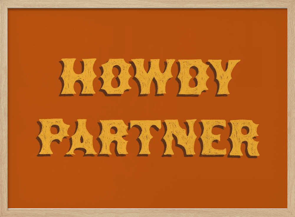 Hallo Partner | Poster