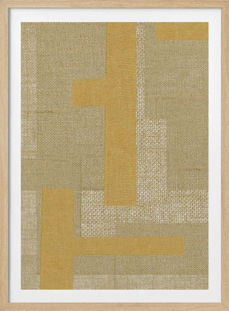 Strukturierter Weg | Poster