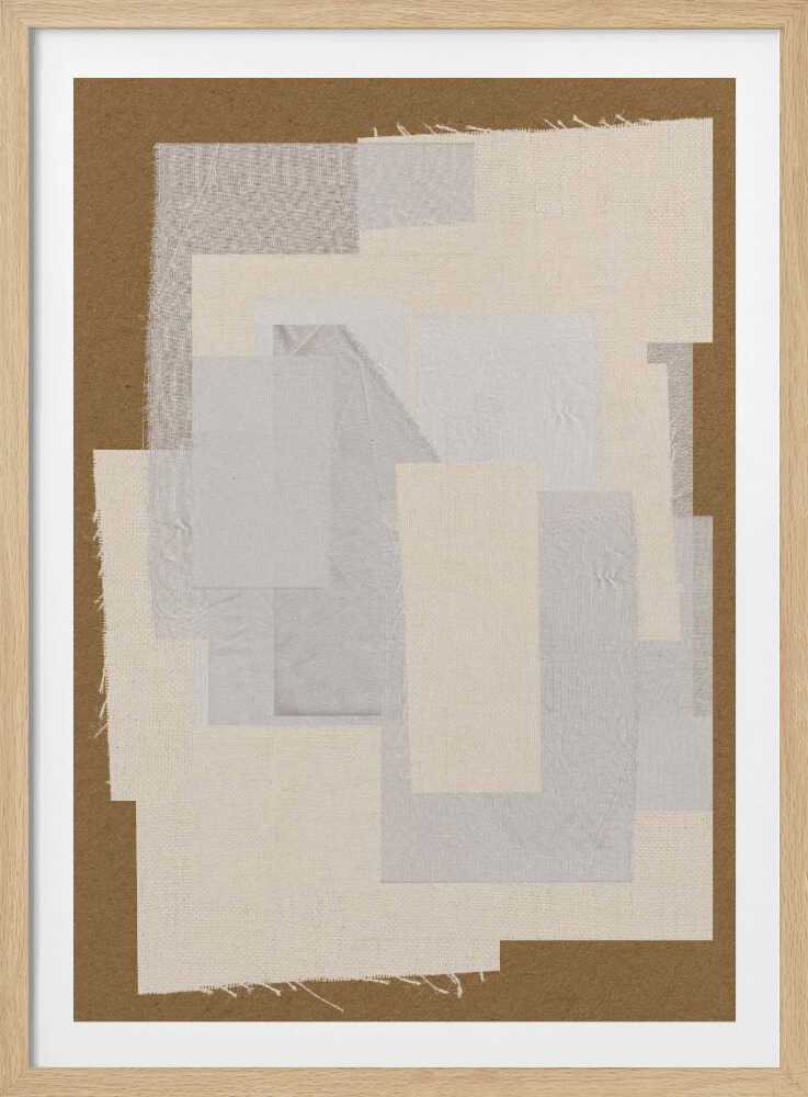 Schlichte Eleganz in Schichten | Poster