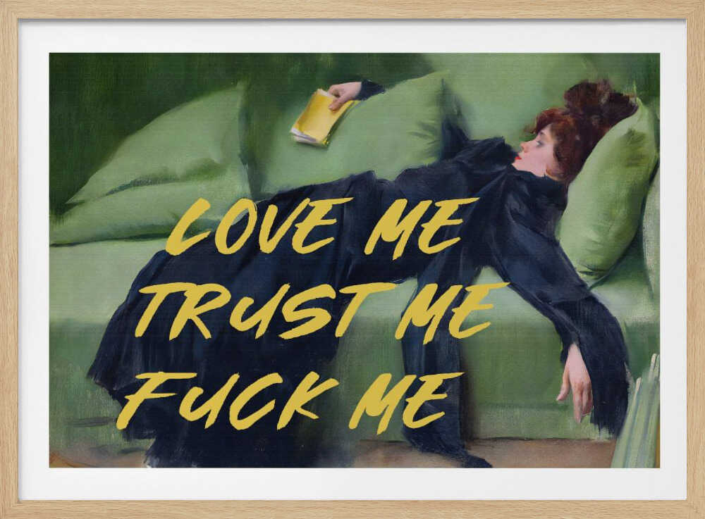 Love Me Trust Me Fuck Me / Yellow Version | Poster