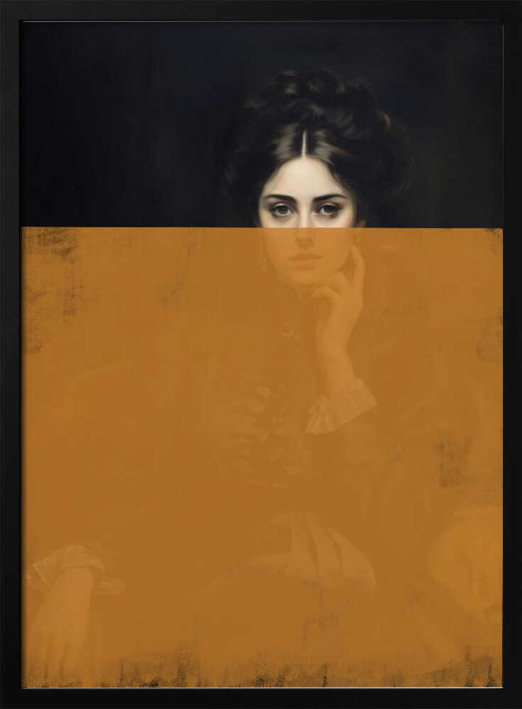 Verändertes Frauenporträt | Poster