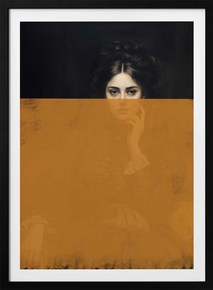 Verändertes Frauenporträt | Poster