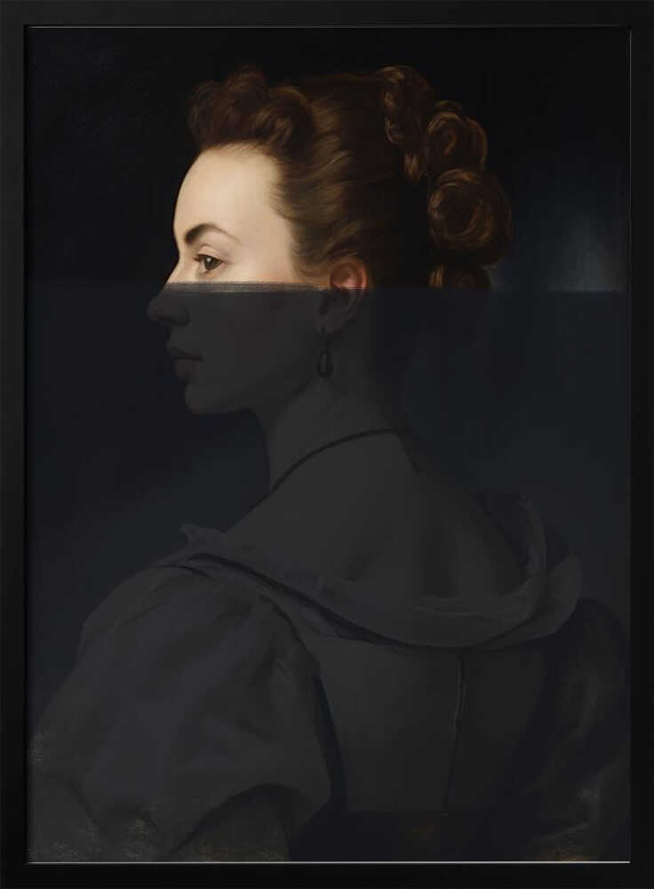 Modernes Frauenporträt | Poster