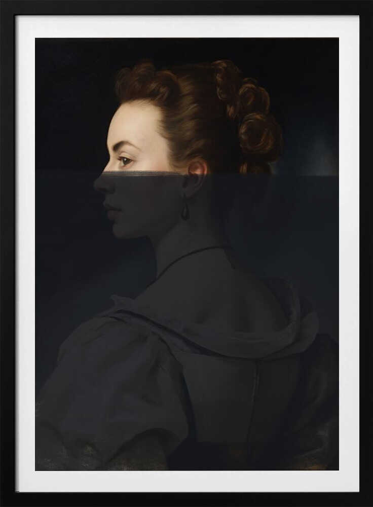 Modernes Frauenporträt | Poster