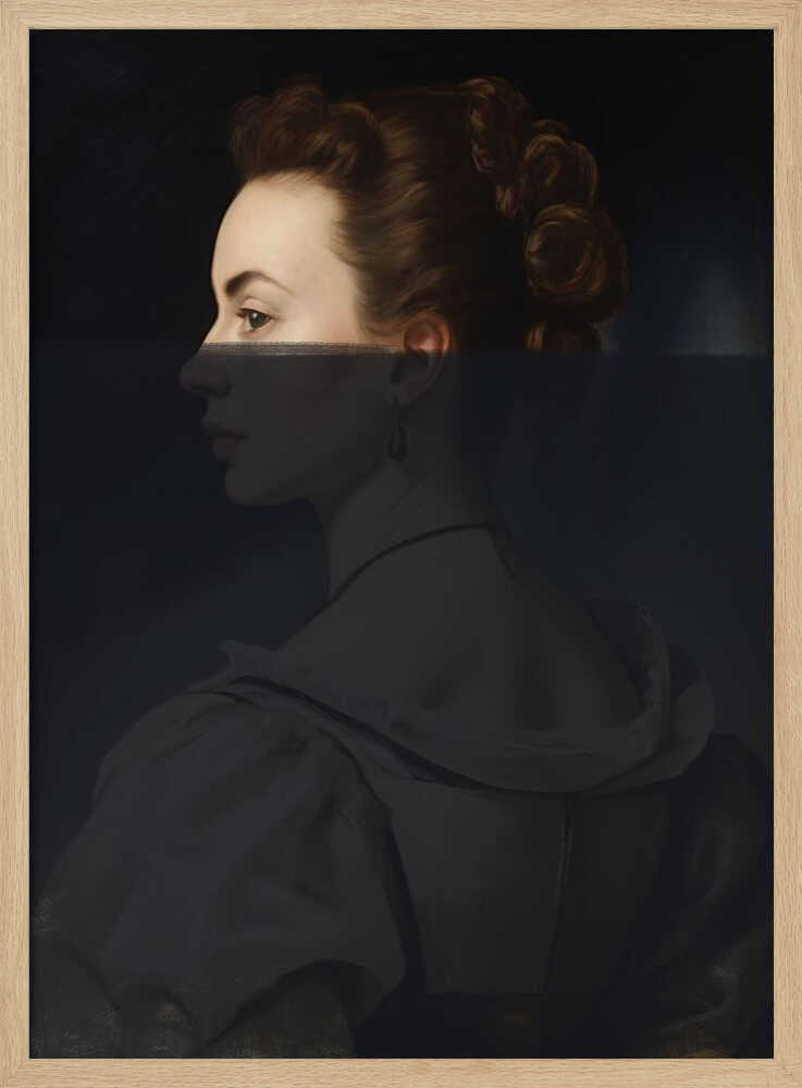 Modernes Frauenporträt | Poster