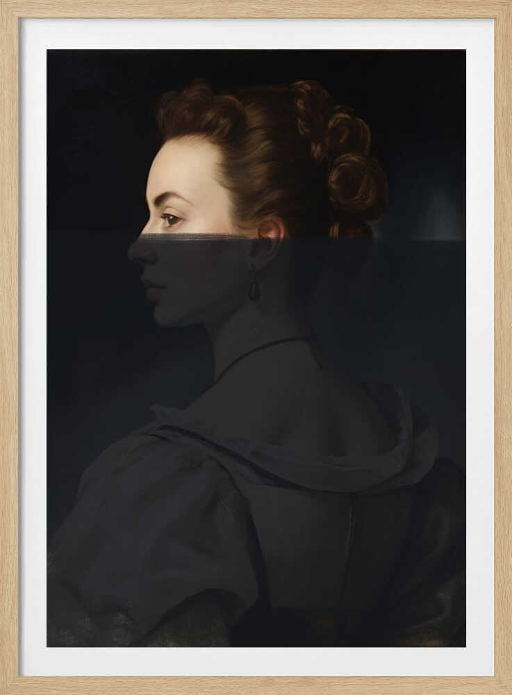 Modernes Frauenporträt | Poster