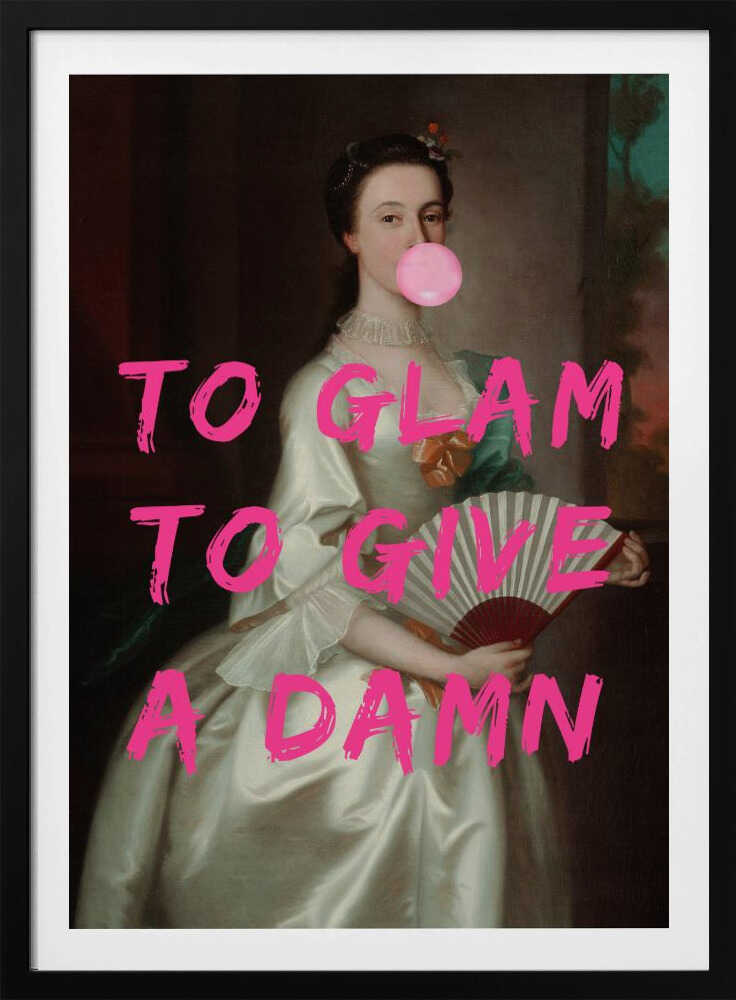 Zu glamourös, um sich darum zu kümmern | Poster