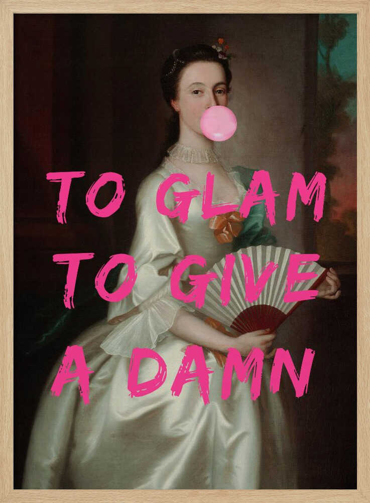 Zu glamourös, um sich darum zu kümmern | Poster