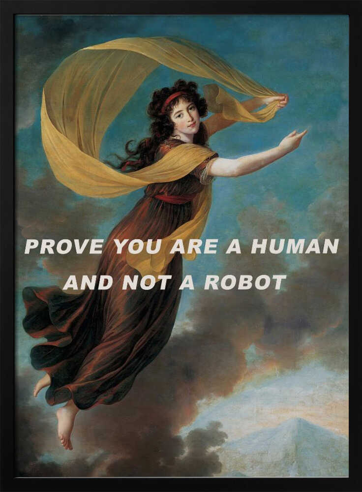 Prouvez que vous êtes un humain et non un robot. | Affiche