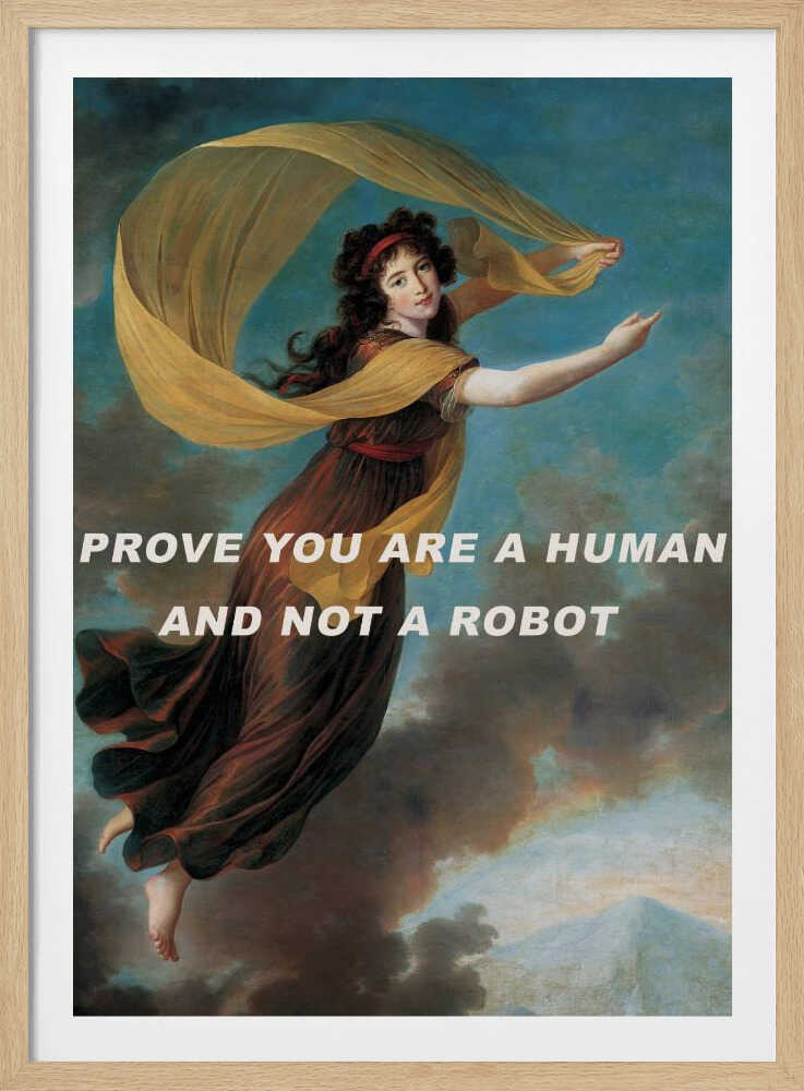 Prouvez que vous êtes un humain et non un robot. | Affiche