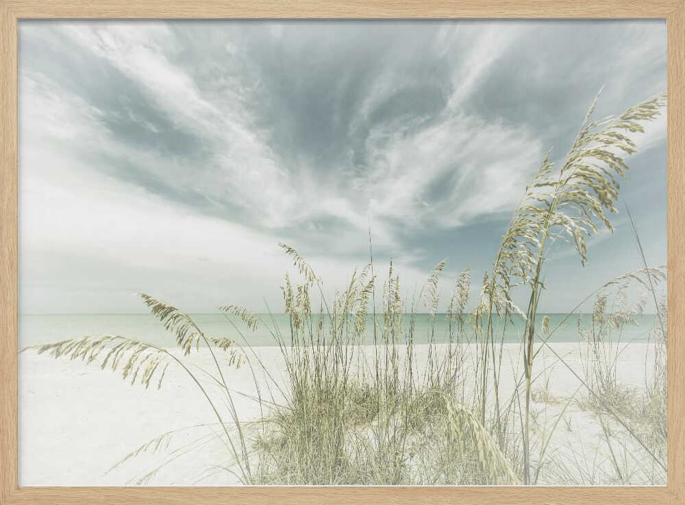 Heavenly calmness on the beach | Poster