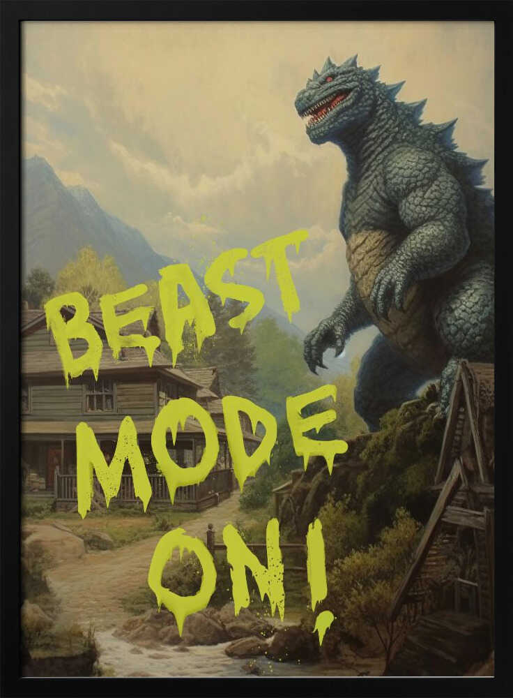 Mode bestial activé | Affiche