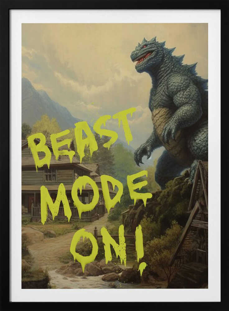 Mode bestial activé | Affiche