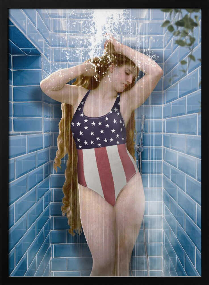 Schönheit unter der Dusche | Poster