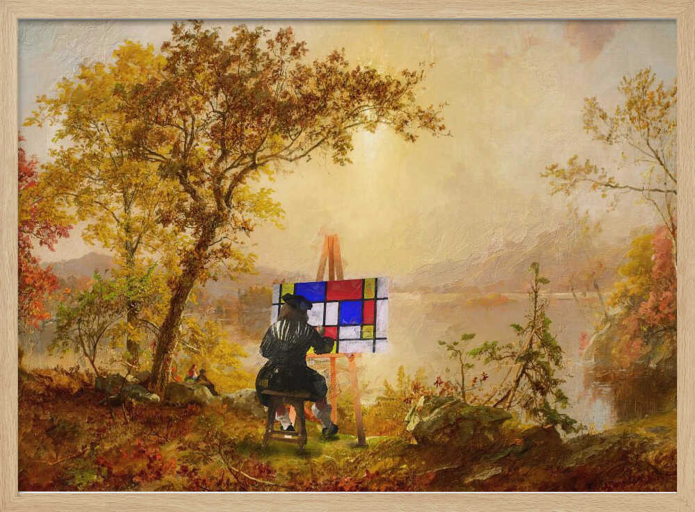 Cubist Landscape | Poster