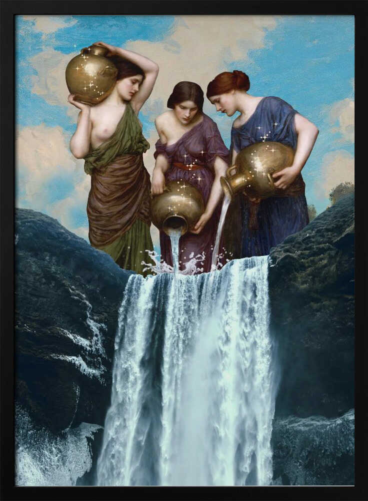 Magischer Wasserfall | Poster