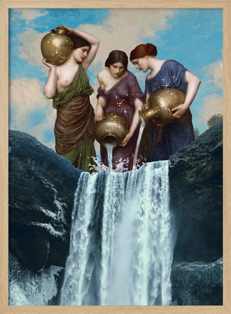 Magischer Wasserfall | Poster