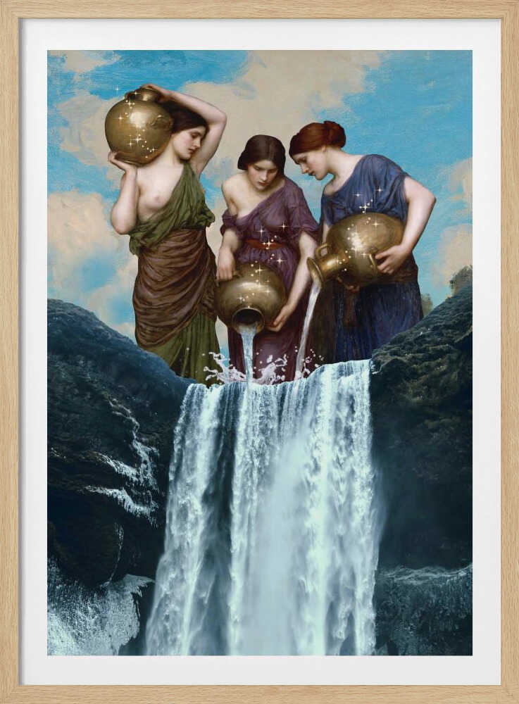 Magischer Wasserfall | Poster