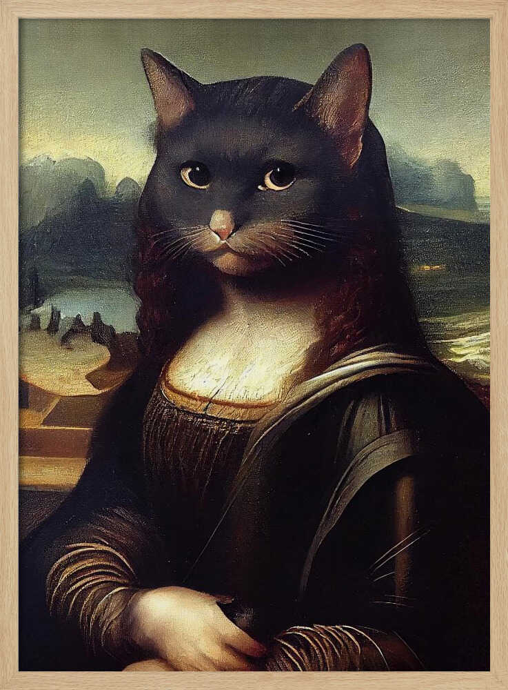 Meowlisa | Poster