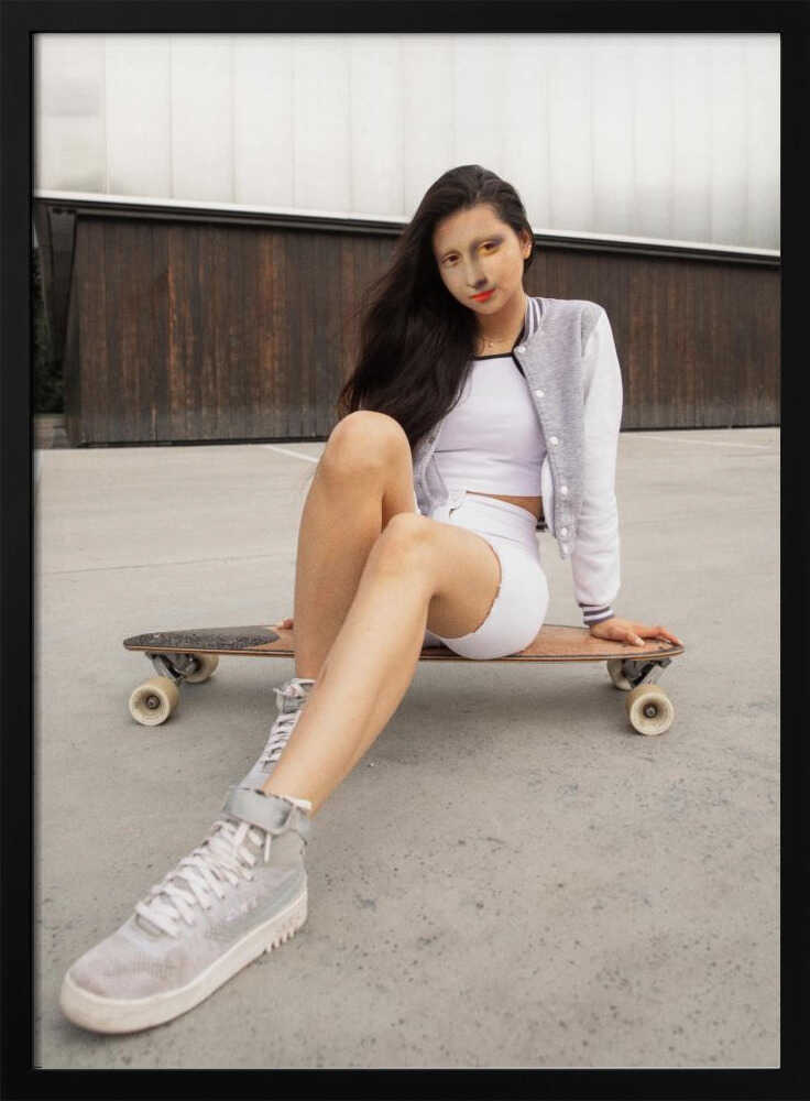 Skaterin Monalisa | Poster