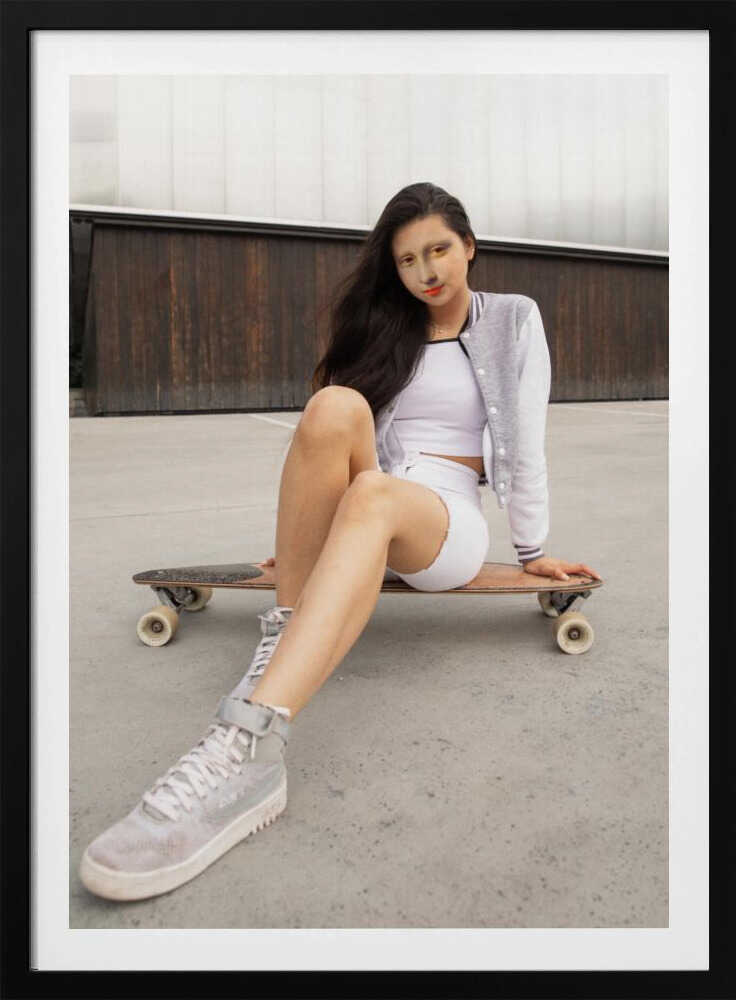 Skaterin Monalisa | Poster
